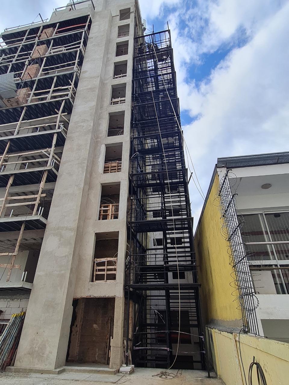 Escalera de incendios